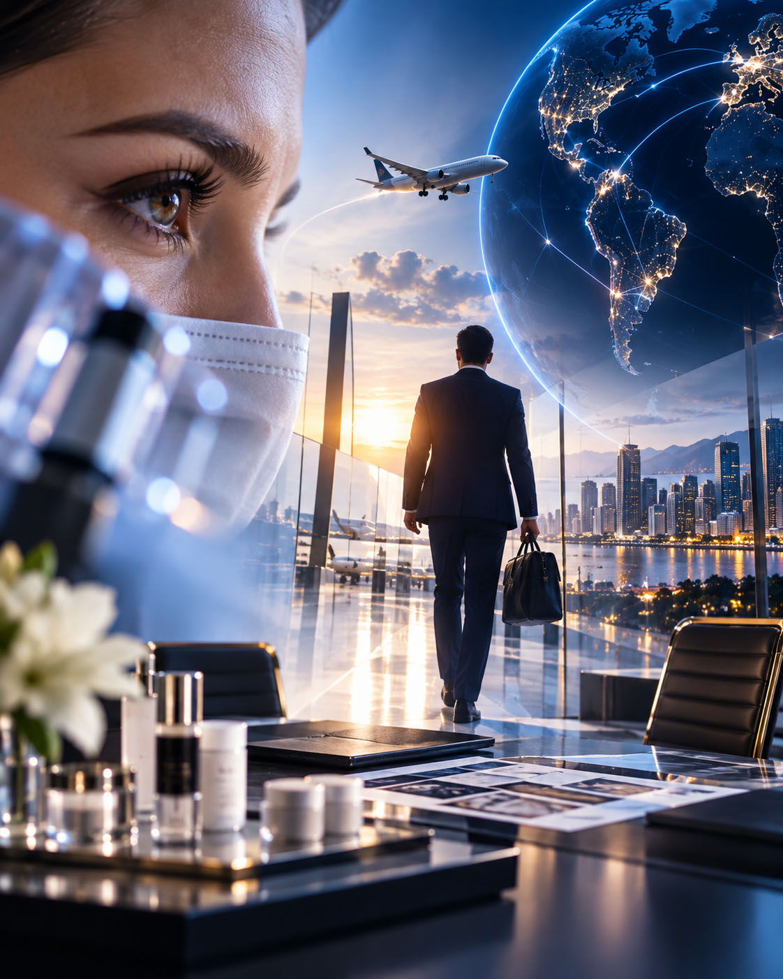International professional distribution partnership in aesthetic medicine