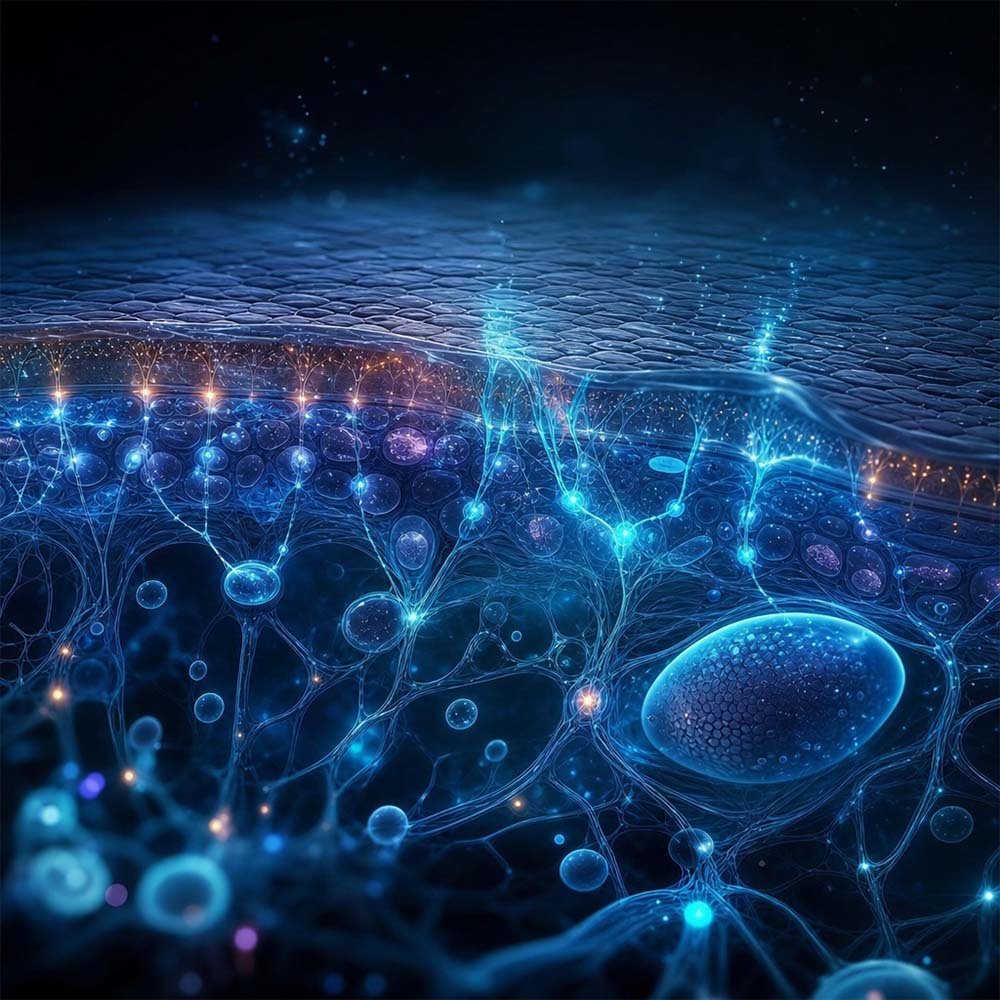 Intelligent skin signaling network