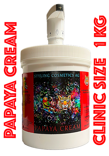 papaya cream clinic size