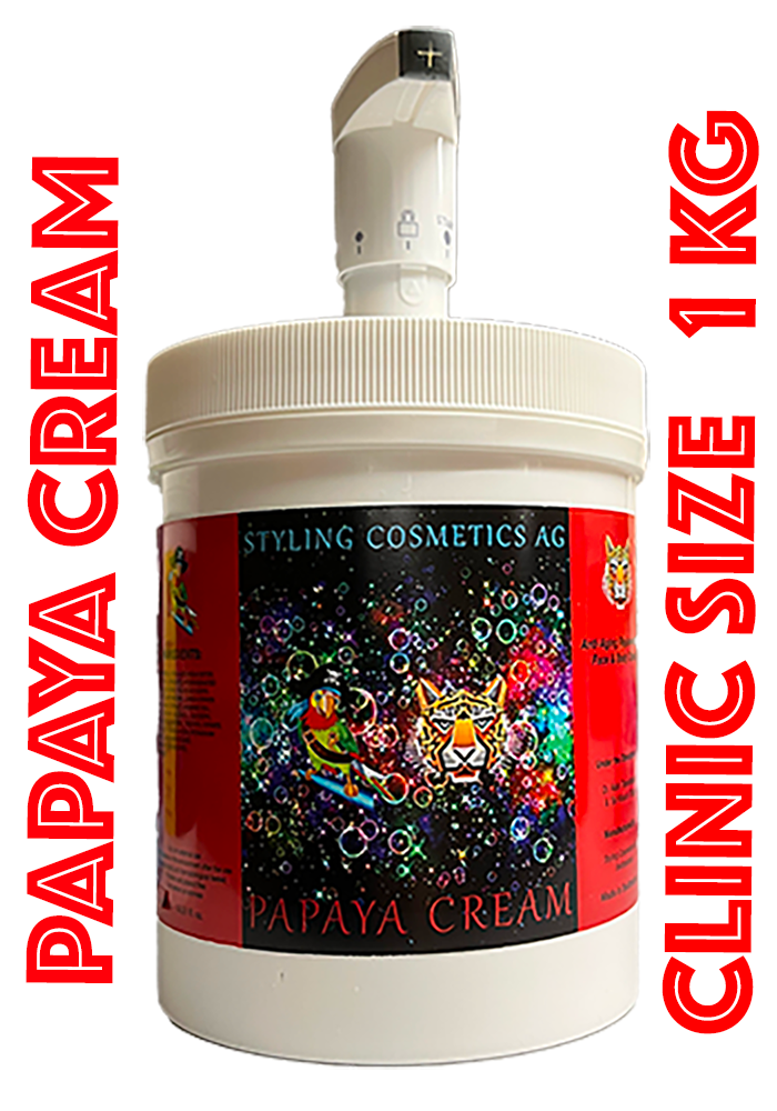 papaya-cream clinic size
